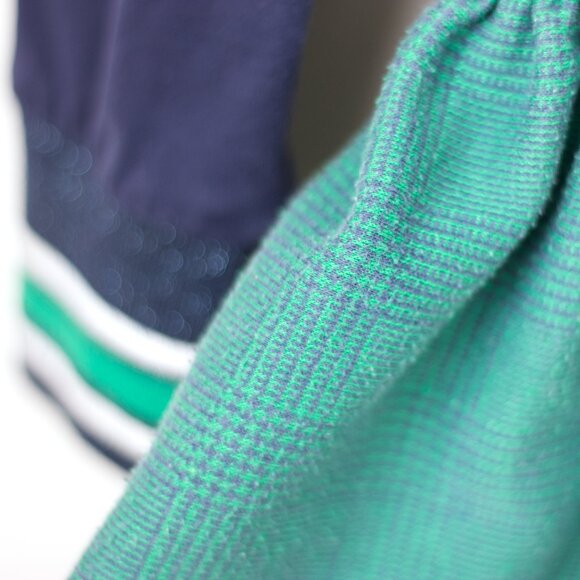 Girls Dress Dark Blue/ Green Plaid skirt - Size: 12/14 - EU design - Picture 6 of 7